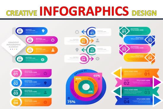 make infographic flow diagram and charts within 24hrs