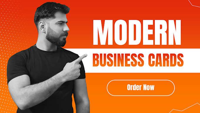 design modern business cards