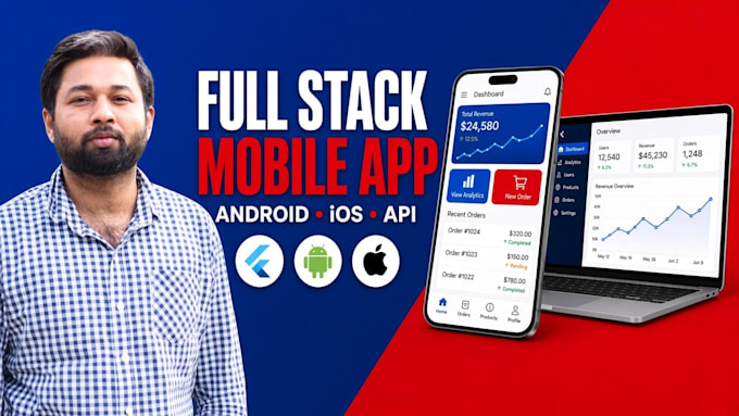 develop a full stack mobile app