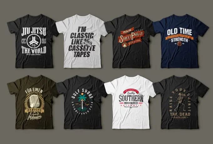 create bulk t shirt designs for your online store