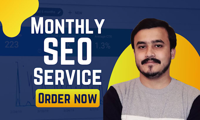 do monthly off page SEO service with high quality  backlinks for google ranking