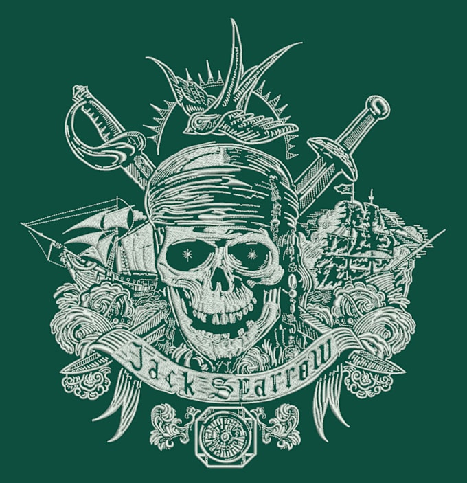 do professional embroidery digitizing in 2 hours