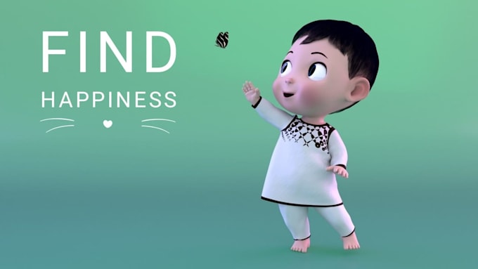 do a professional 3d animated video for you