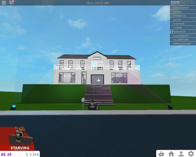 Build You A Very Nice Home On Bloxburg By Duhamber