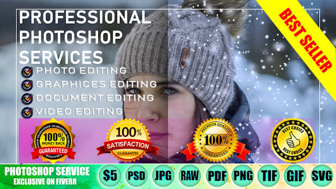 do photoshop and logo design work