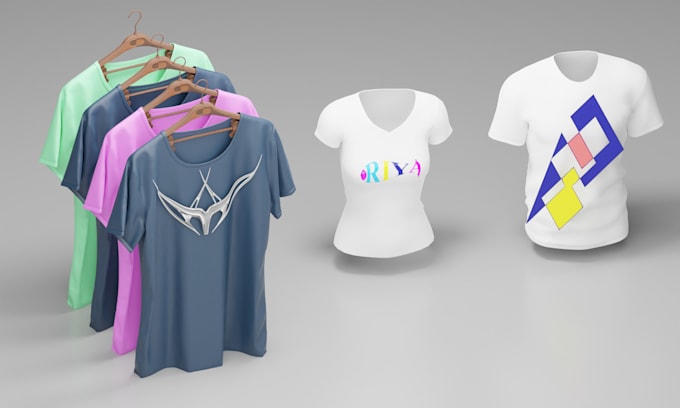 create 2d 3d pattern design, fabric, t shirts, technical drawing