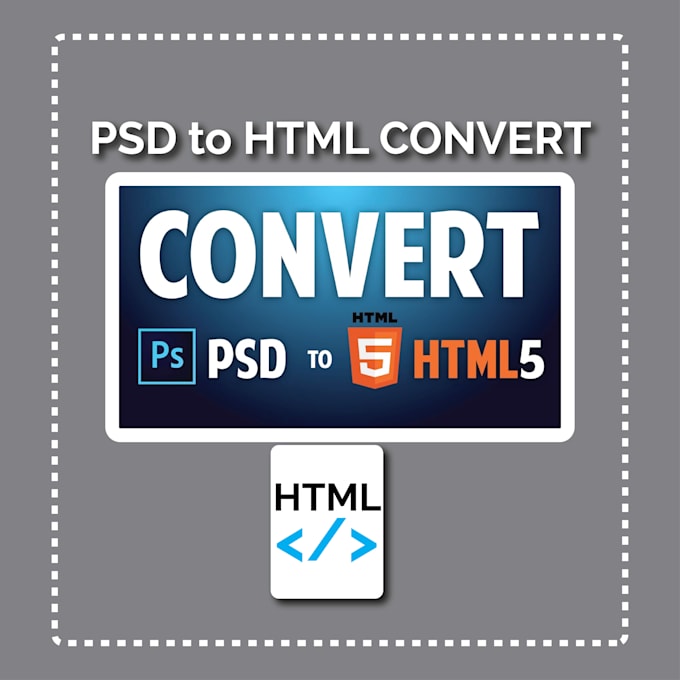 Convert psd to html by Jewelbd89 | Fiverr