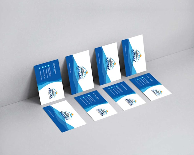 design professional and unique business card