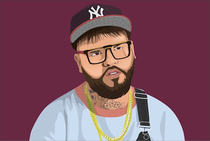 draw a cartoon portrait within 24 hours