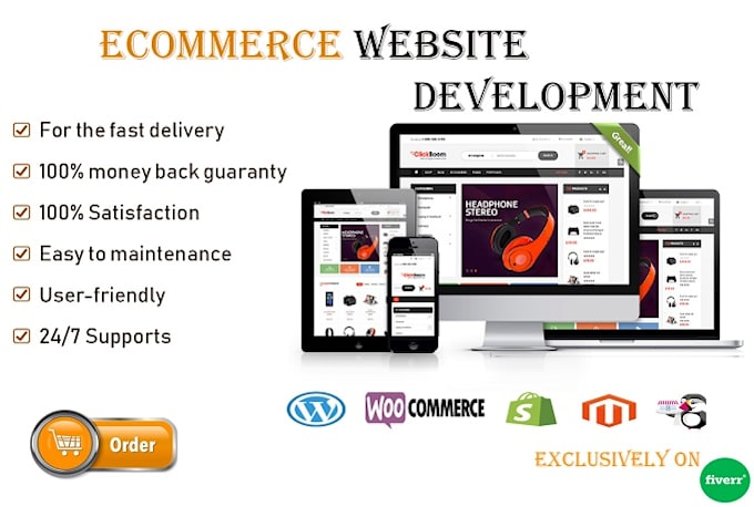 create wordpress ecommerce website by woocommerce