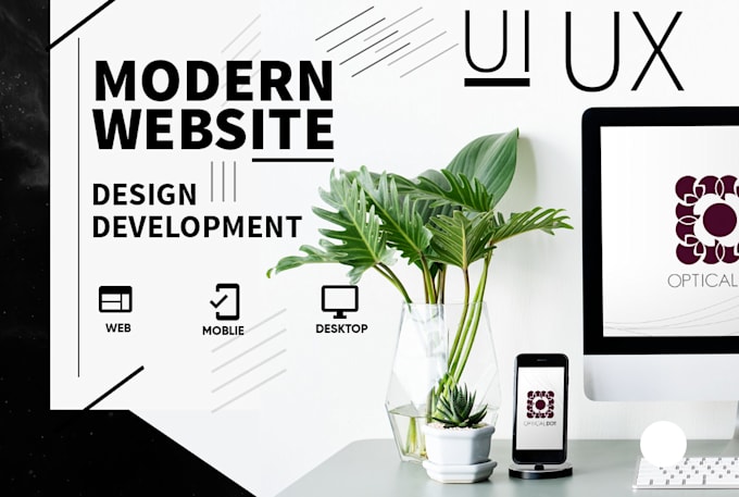 design modern website template
