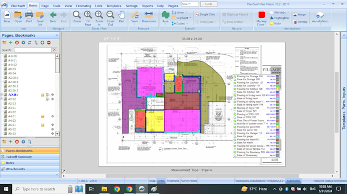 perform drywall framing and construction cost estimation
