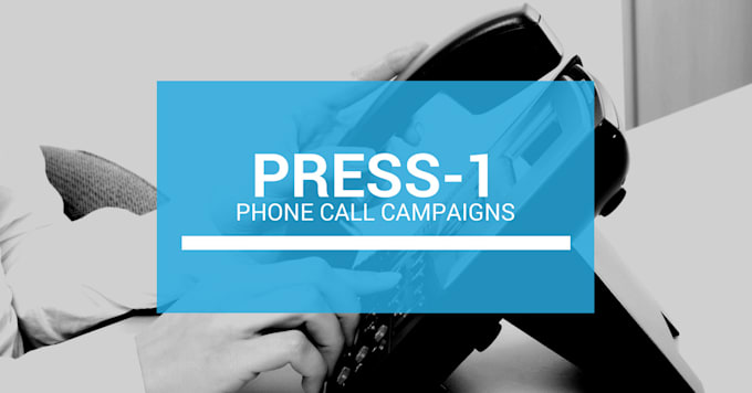setup press 1 voice broadcast campaign for callcenter
