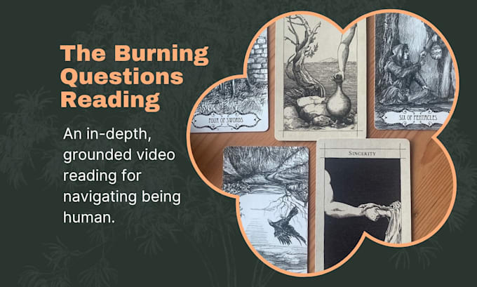 provide a deep and detailed tarot reading on video