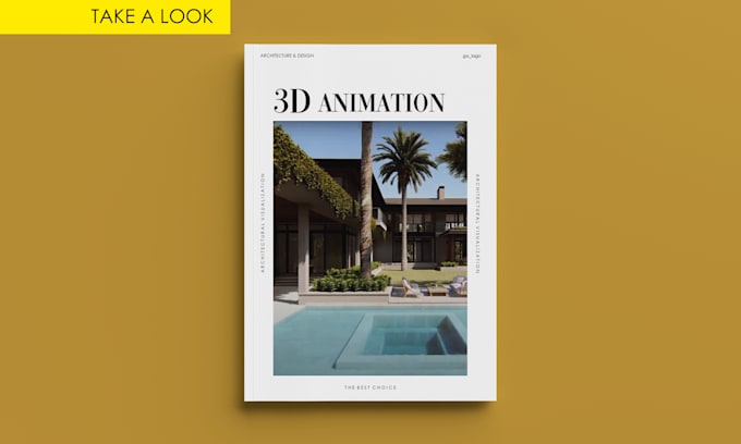create professional architectural 3d animation