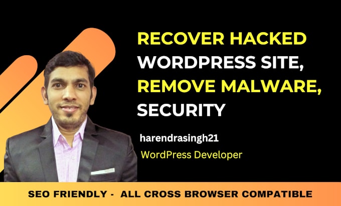 remove wordpress malware and hack recovery, security hardening in 24h