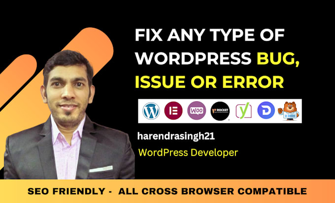 fix all wordpress errors and bugs in 24 hours