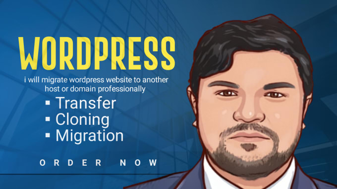 migrate wordpress website to another host or domain professionally