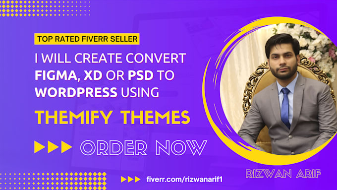convert your website design to wordpress using themify ultra