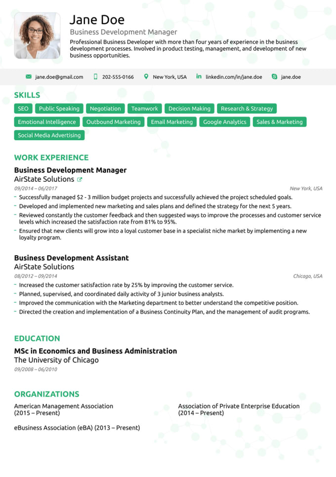 Write Resumes In Latex For You By Iftikharahma242