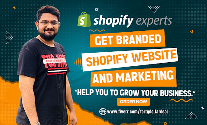 do shopify store design, redesign shopify website or custom shopify theme