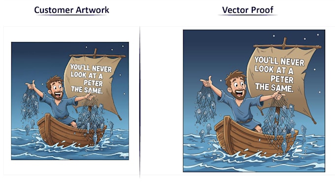 create your logo  artwork into scalable, high quality vector