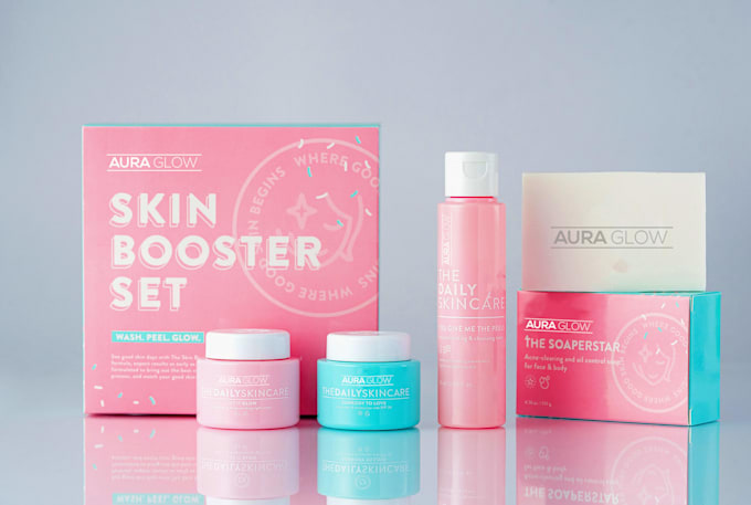 design packaging for skincare, cosmetics and beauty brand