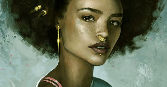 Create A Professional Digital Painting For You By Jaffare Harar