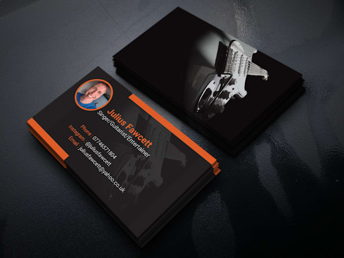 design premium quality modern and unique business cards or id cards