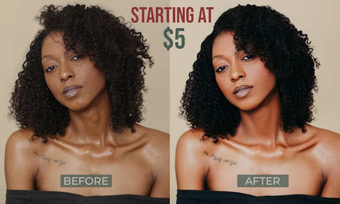 do natural photo editing and skin retouching