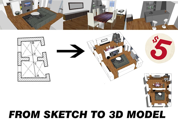 create 3d architectural model