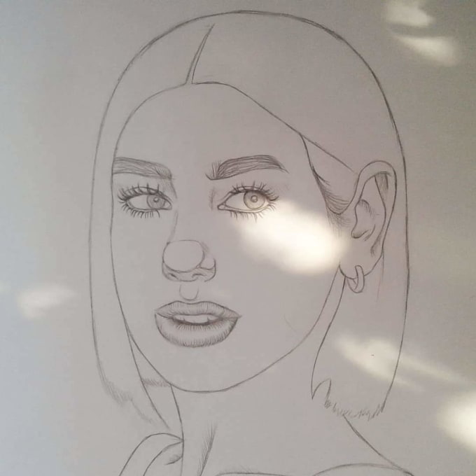 Make You A Beautiful Drawing In No Time By Marts Draws