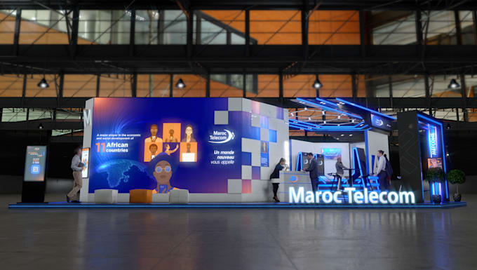 design your exhibition stand, booth, stall or kiosk