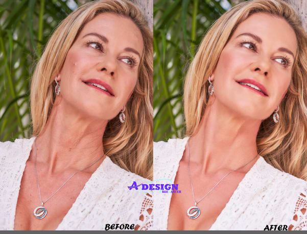 do your image retouching with natural skin touch