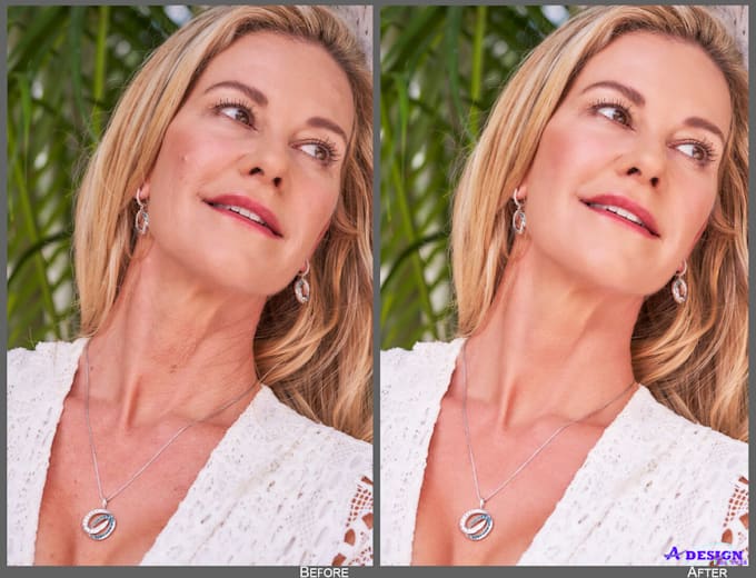do your image retouching with natural skin touch