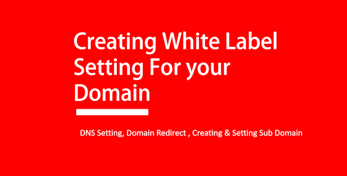 creating white label for domain
