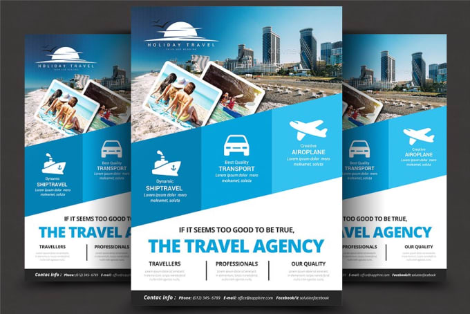 Do flayer and brochure design by Abirtapus | Fiverr