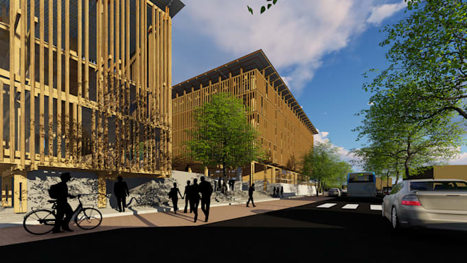 do 3d modeling, 3d renderings, and animations via sketchup