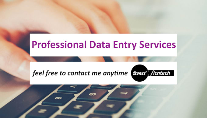 do all type of data entry jobs