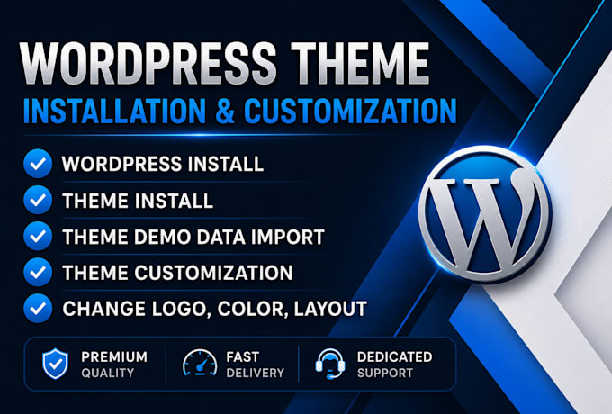 install wordpress theme themeforest and setup theme demo