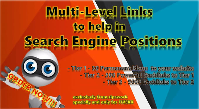 provide multi level links to help in off page