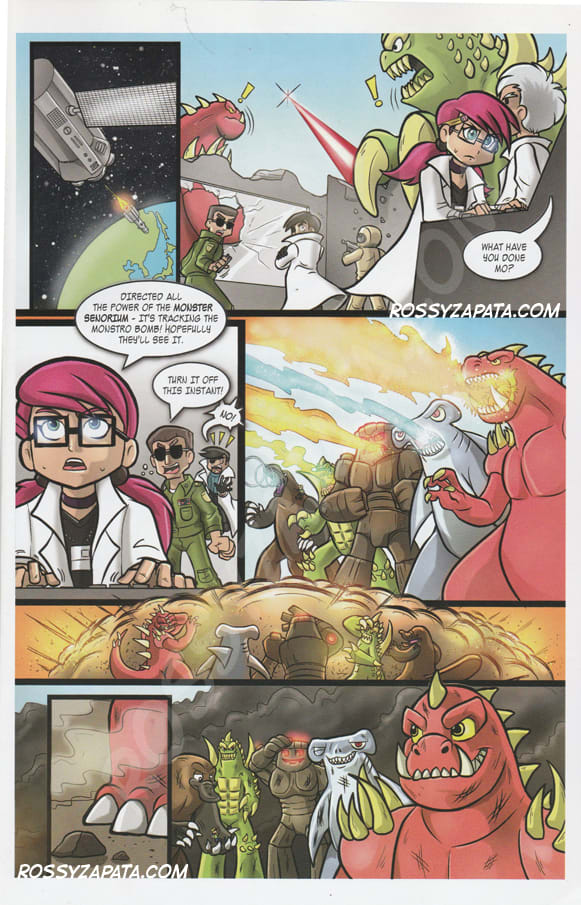 Draw Comic Pages Cartoon Style By Rossytiger