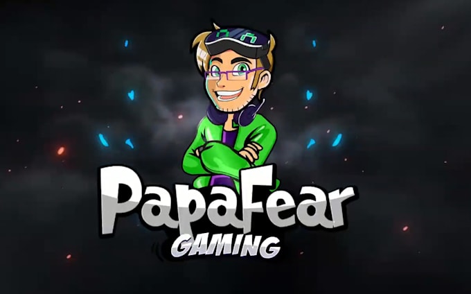 create custom logo intro for twitch, and youtube channel