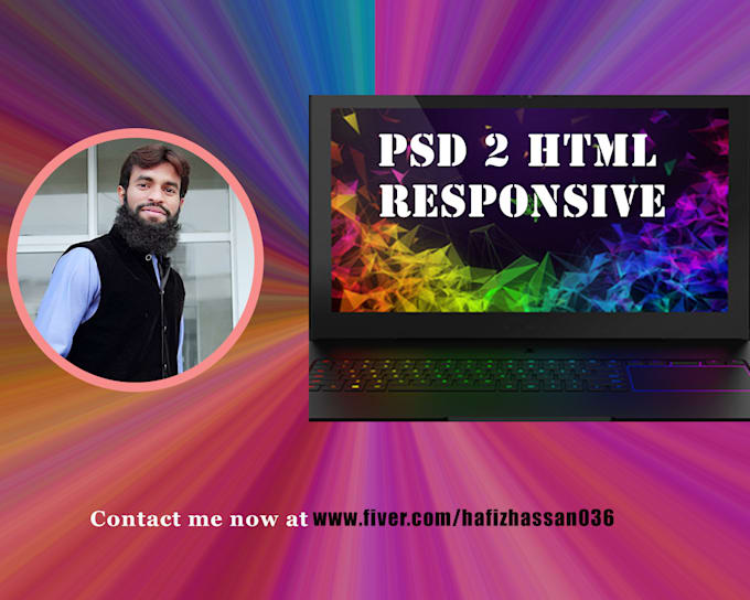 transform sketch to html, PSD to html responsive bootstrap 4
