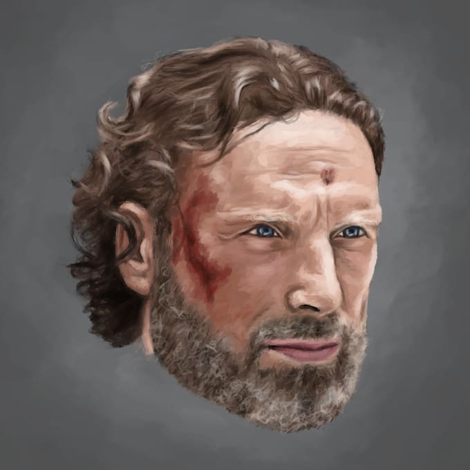 paint your portrait digitally like an oil painting, no ai