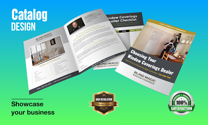 design product catalogue, sell sheet, lookbook, brochure, booklet