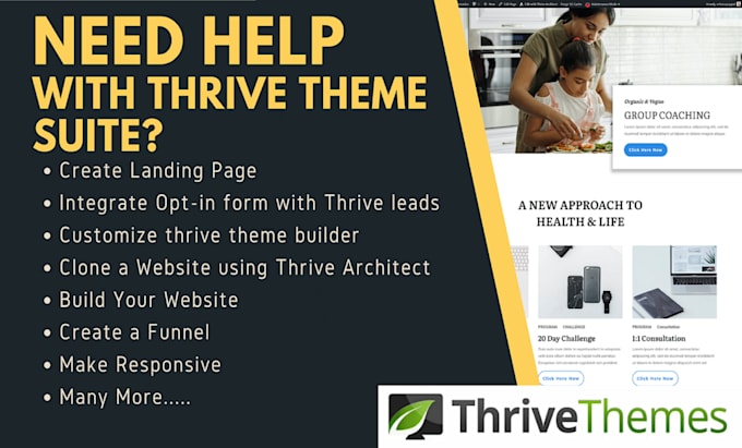 do all thrive architect and thrive themes work