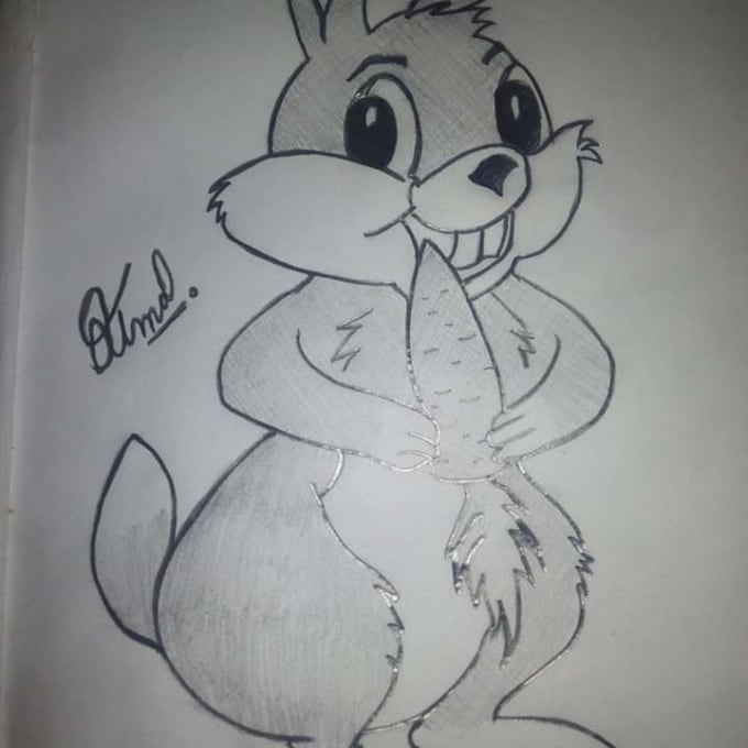 Draw Cartoon Characters For You By Elmanaeem90 Fiverr