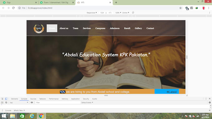 design a responsive template