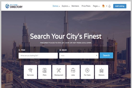 make a listing directory, real estate and classified website like foursquare